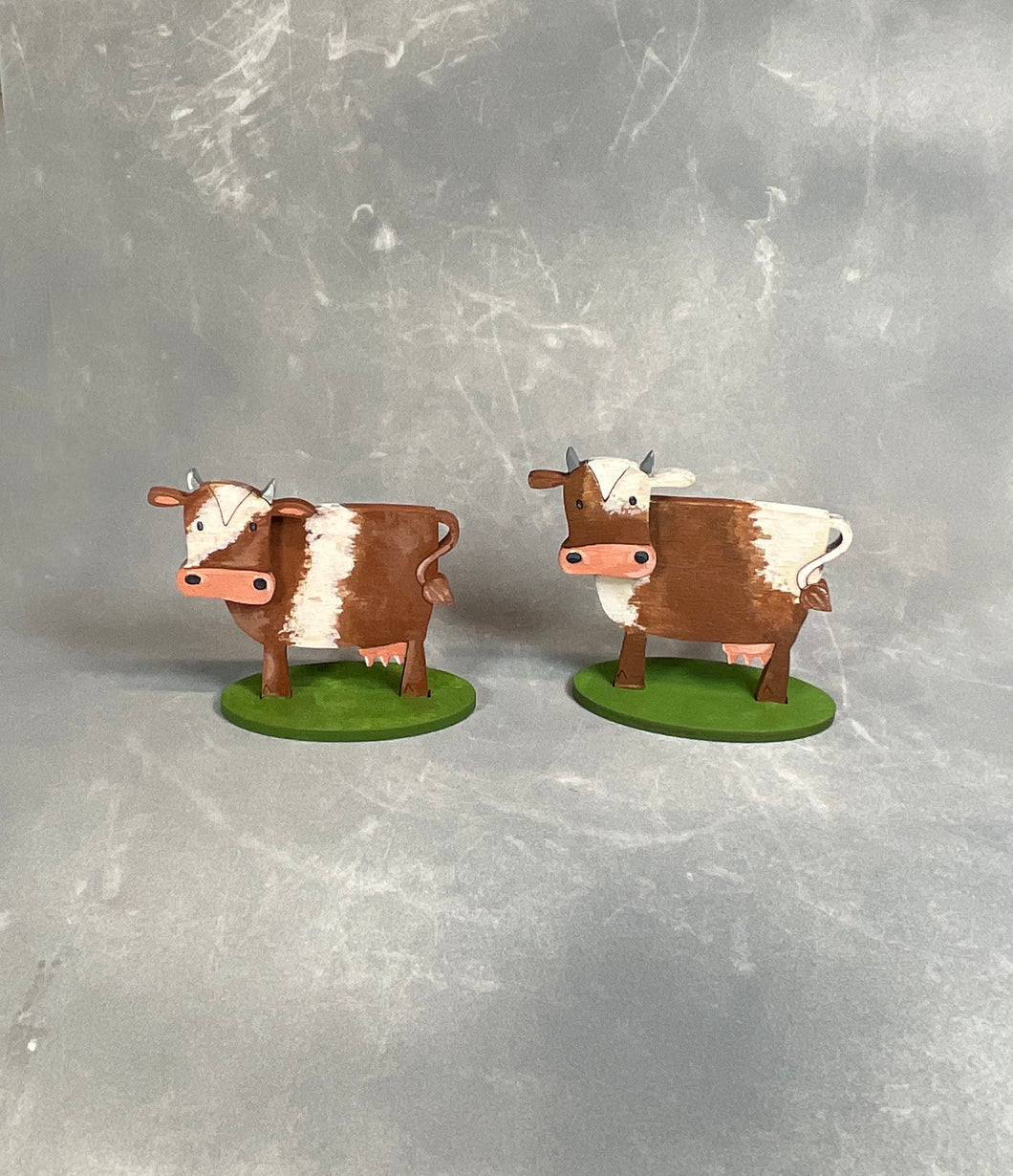 Wooden Cows